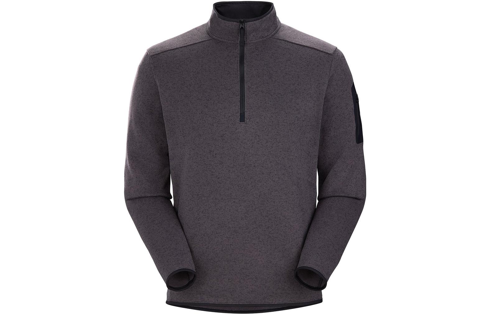 Футболка COVERT LT мужская Arcteryx, черный серый II/черный вереск II — фото 4