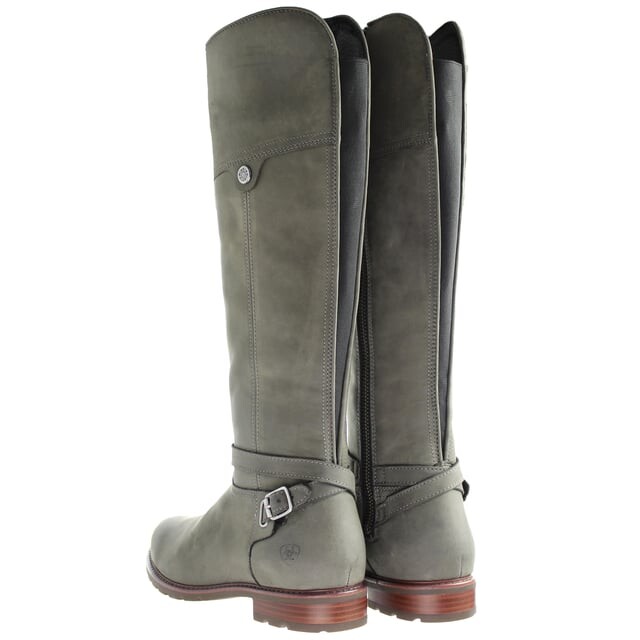 Женские сапоги Ariat Carden h20 высокие кожаные, зеленый — фото 3