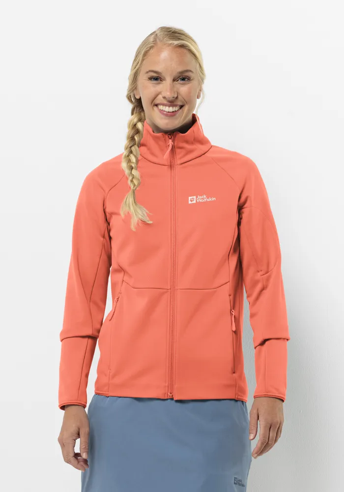 

Флисовая куртка Jack Wolfskin "ALPGRAT FZ W", оранжевый