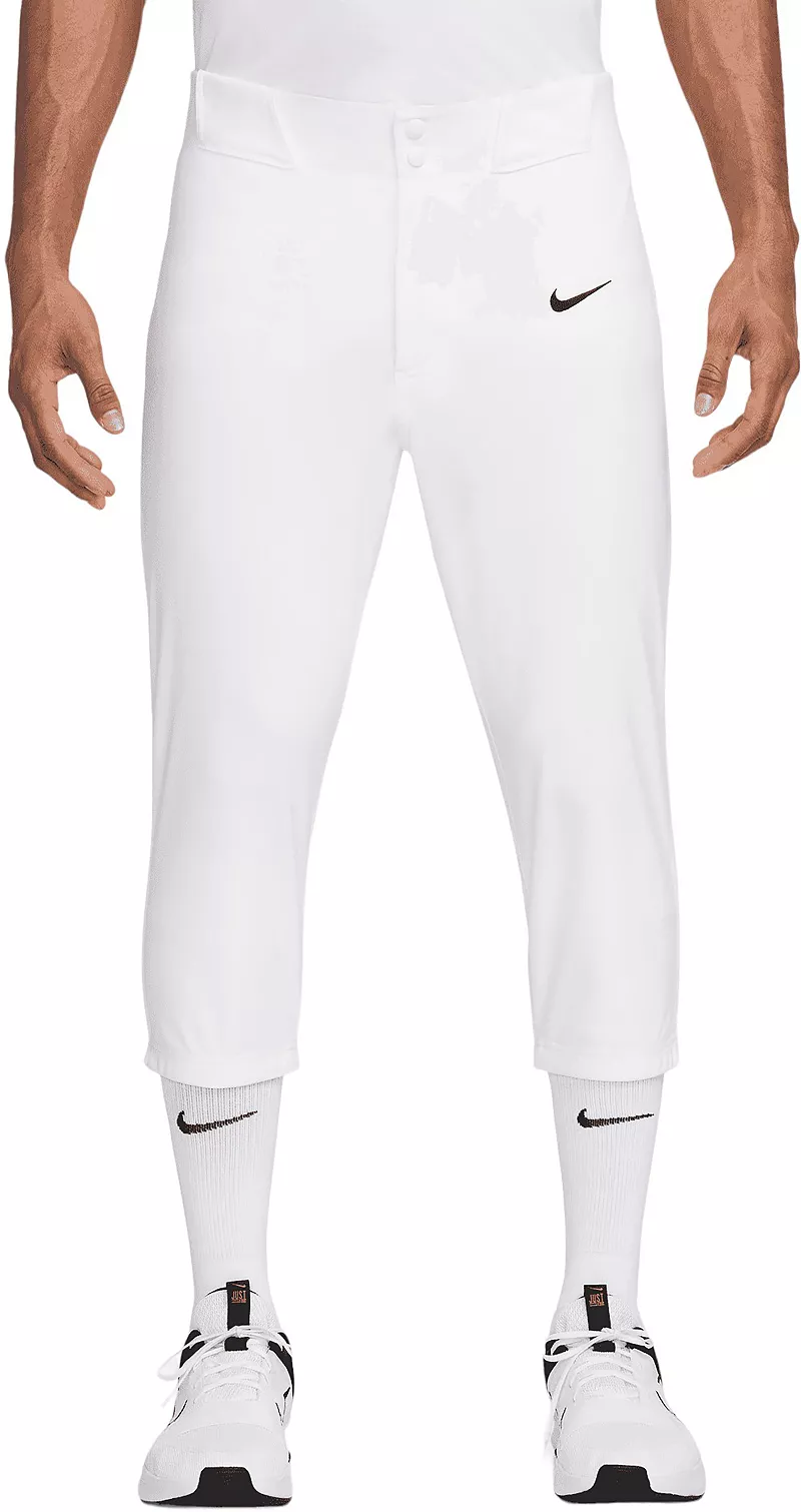 

Мужские высокие бейсбольные брюки Nike Vapor Select 2, белый/черный