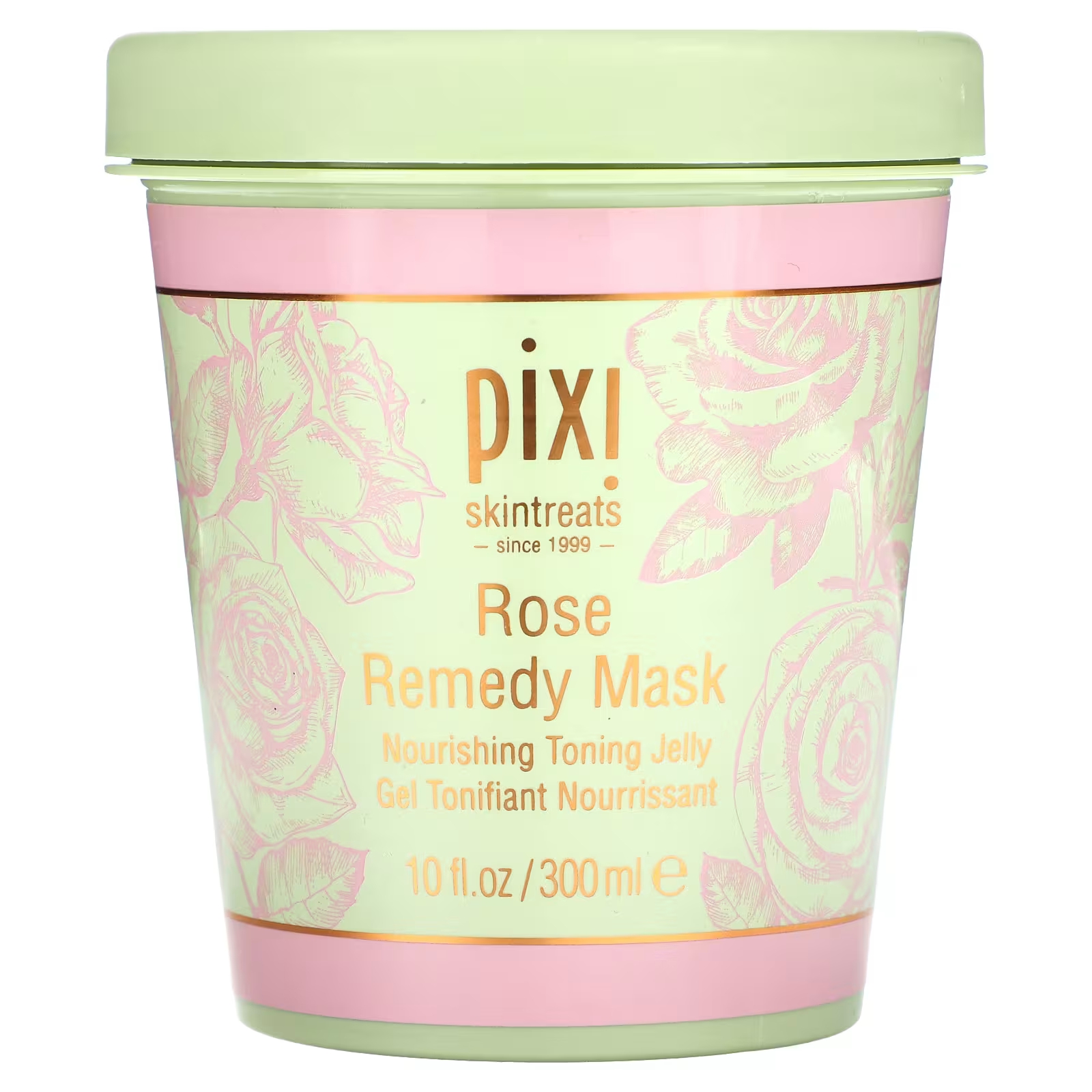 

Pixi Beauty Skintreats Beauty Mask Rose Remedy, 10 жидких унций (300 мл)