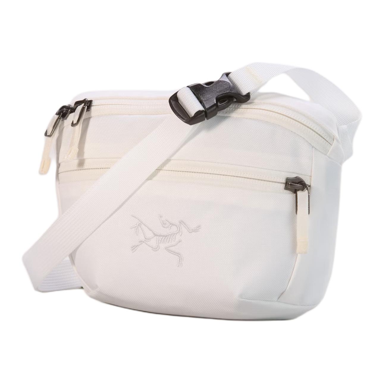 

Arcteryx Женская белая поясная сумка через плечо из полиэстера Mantis, White