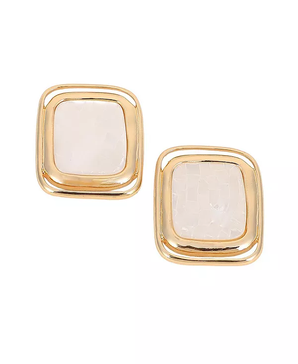 

Женские серьги-гвоздики Moziac-Quad - калифорнийское золото Sohi, gold