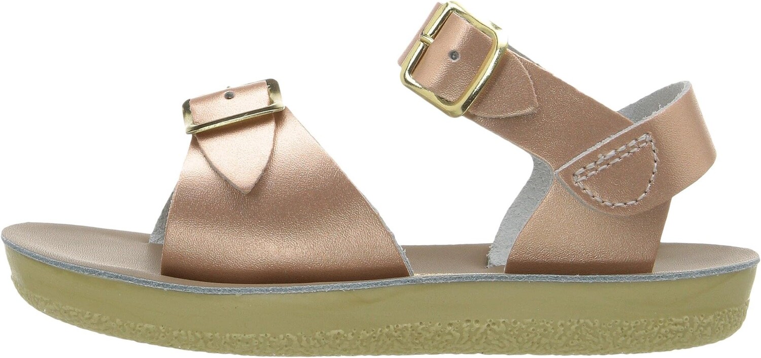 Сандалии на плоской подошве Sun-San - Surfer Salt Water Sandal by Hoy Shoes, цвет Rose Gold — фото 4