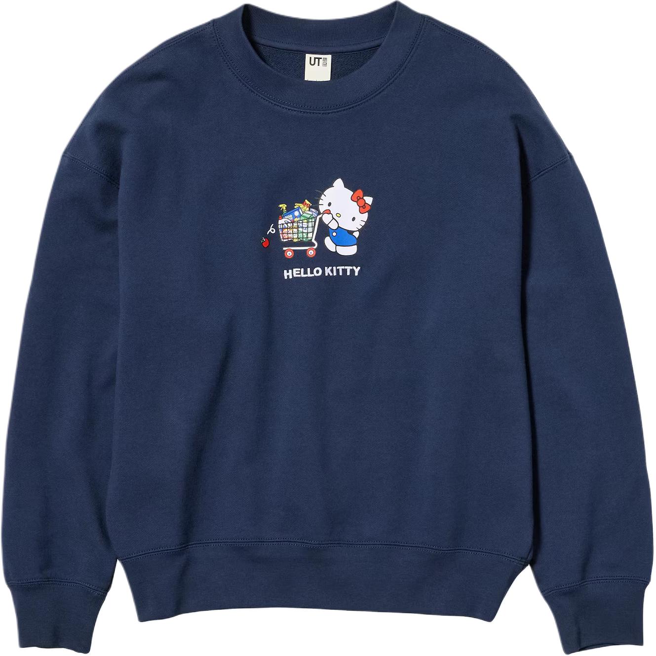 

Толстовка Hello Kitty для женщин UNIQLO, marine синий