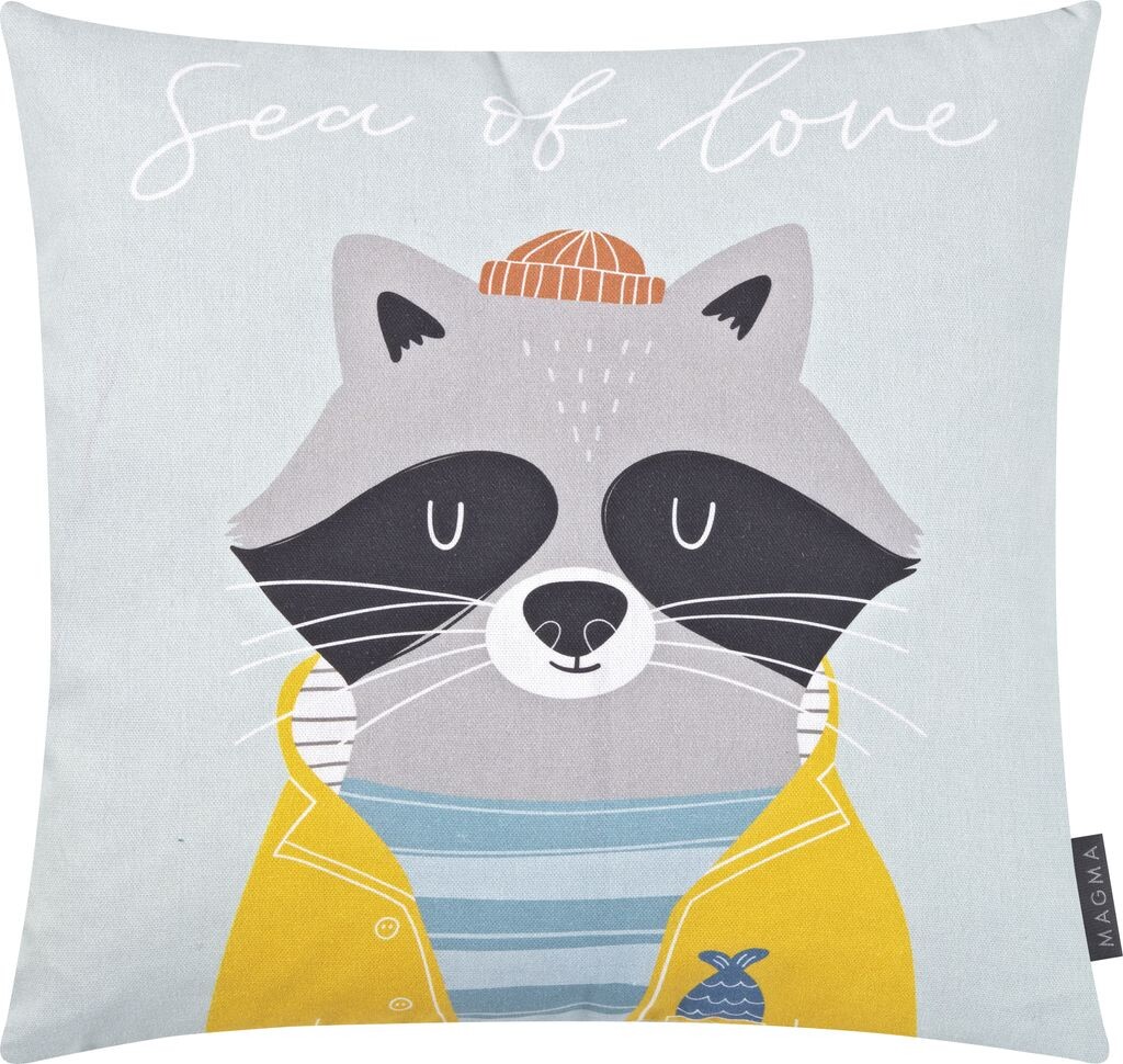 

Чехол на подушку Magma Seafriends на молнии енот 45х45 Magma - Heimtex