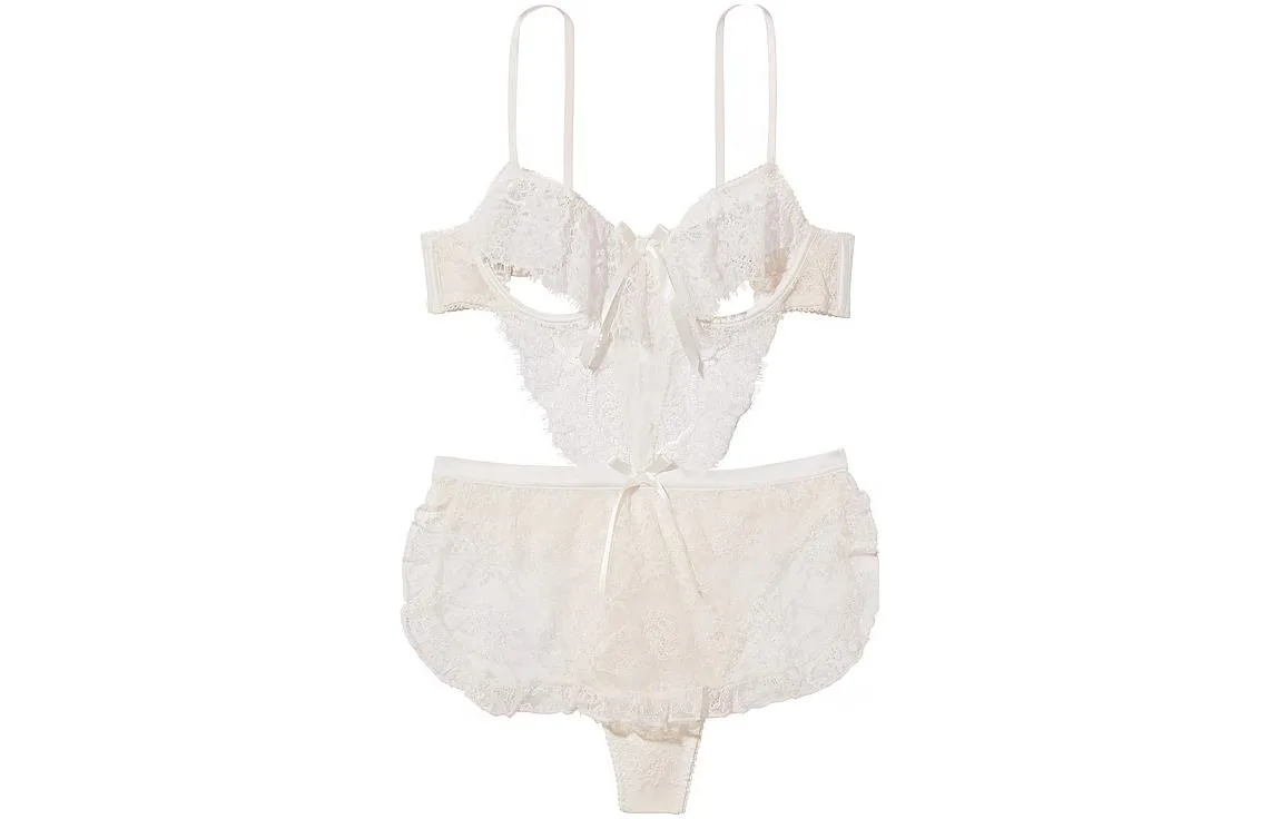 Комбинезон женский Victoria's Secret, Coconut White — фото 3