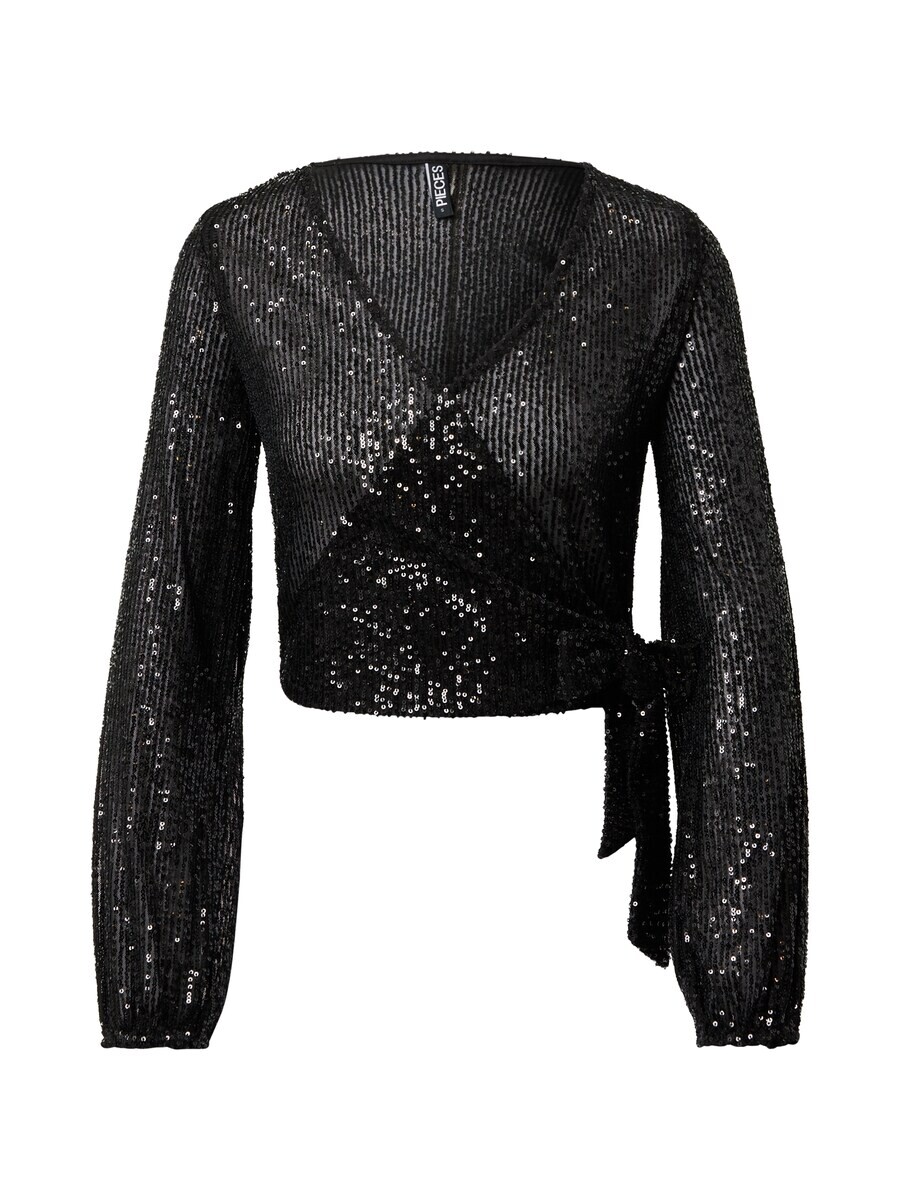 

Блузка PIECES Blouse PCDelphia, черный