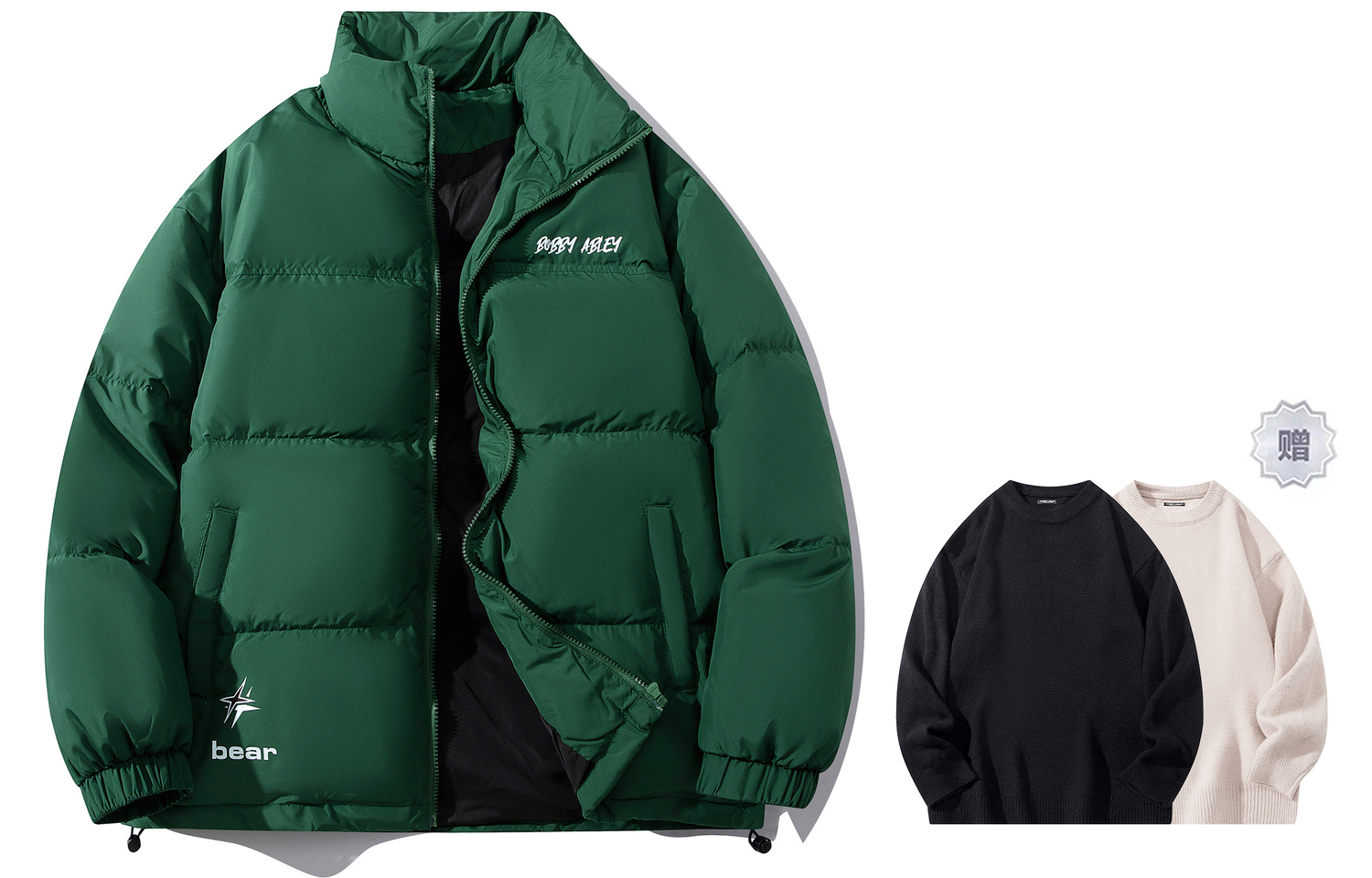

BOBBY ABLEY Унисекс пуховик, Jasper (Comes with Sweater)