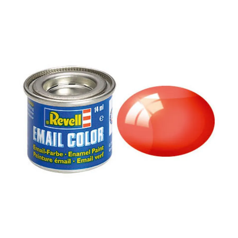 

Прозрачный красный, Paints - Email Color (Revell)