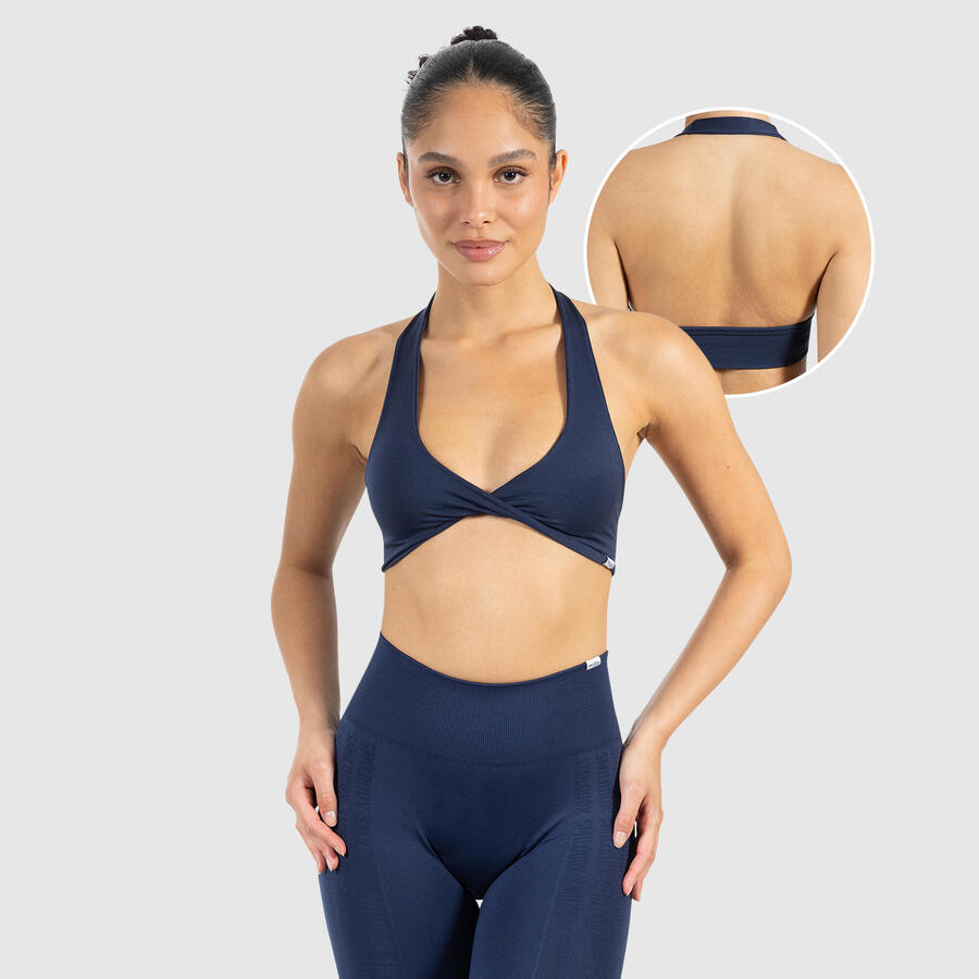 

SMILODOX Женский спортивный бюстгальтер Myrah темно-синего цвета