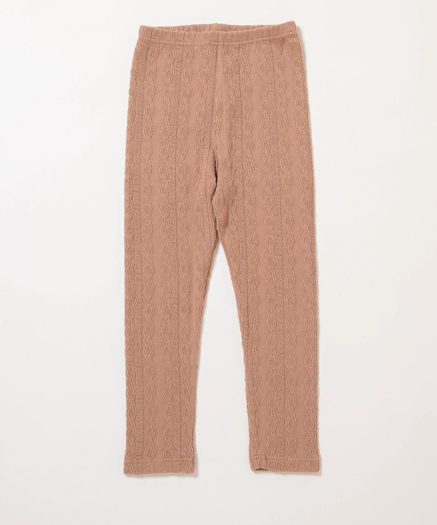 Вязаные жаккардовые леггинсы Ever Closet, Mocha — фото 3