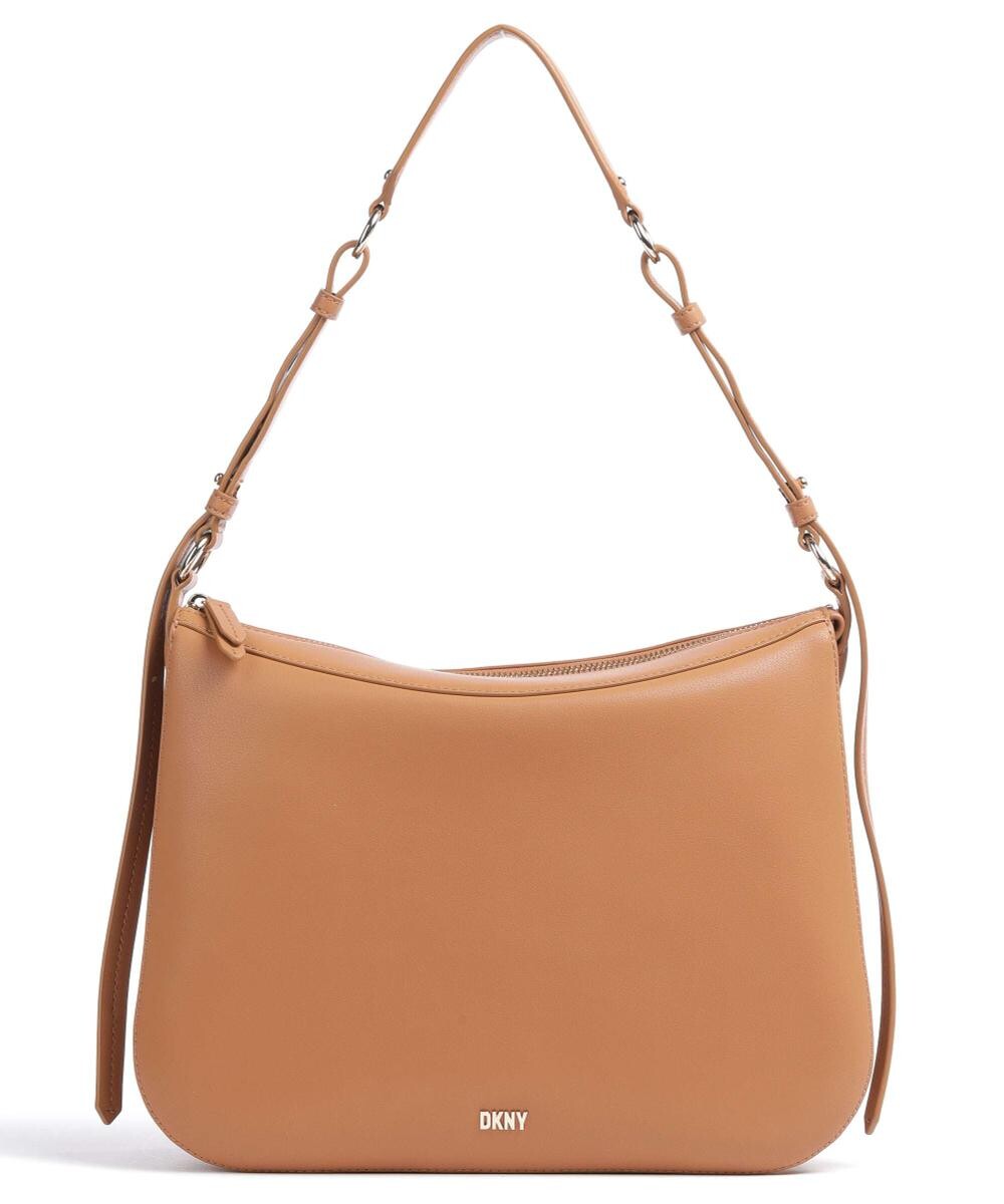

Сумка-ведро Milano из мелкозернистой яловой кожи. Dkny, коричневый