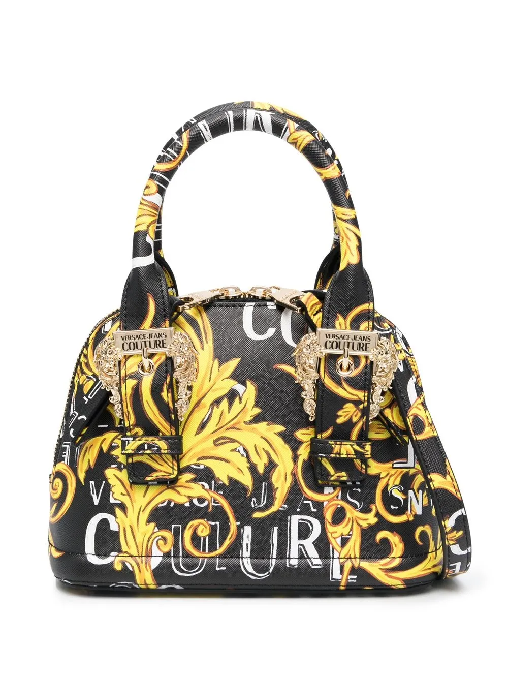 

Мини-сумка из искусственной кожи Versace Jeans Couture, черный