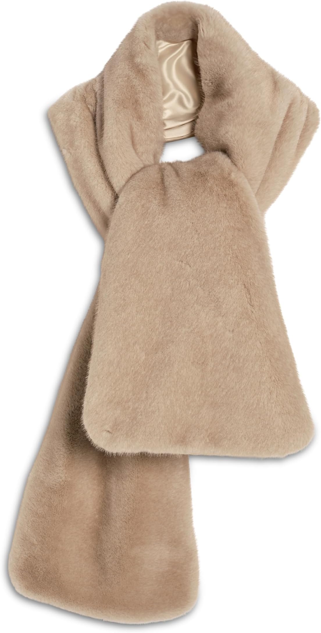 

Шарф Free People Women's Snow Angel Faux Fur Scarf, Ivory