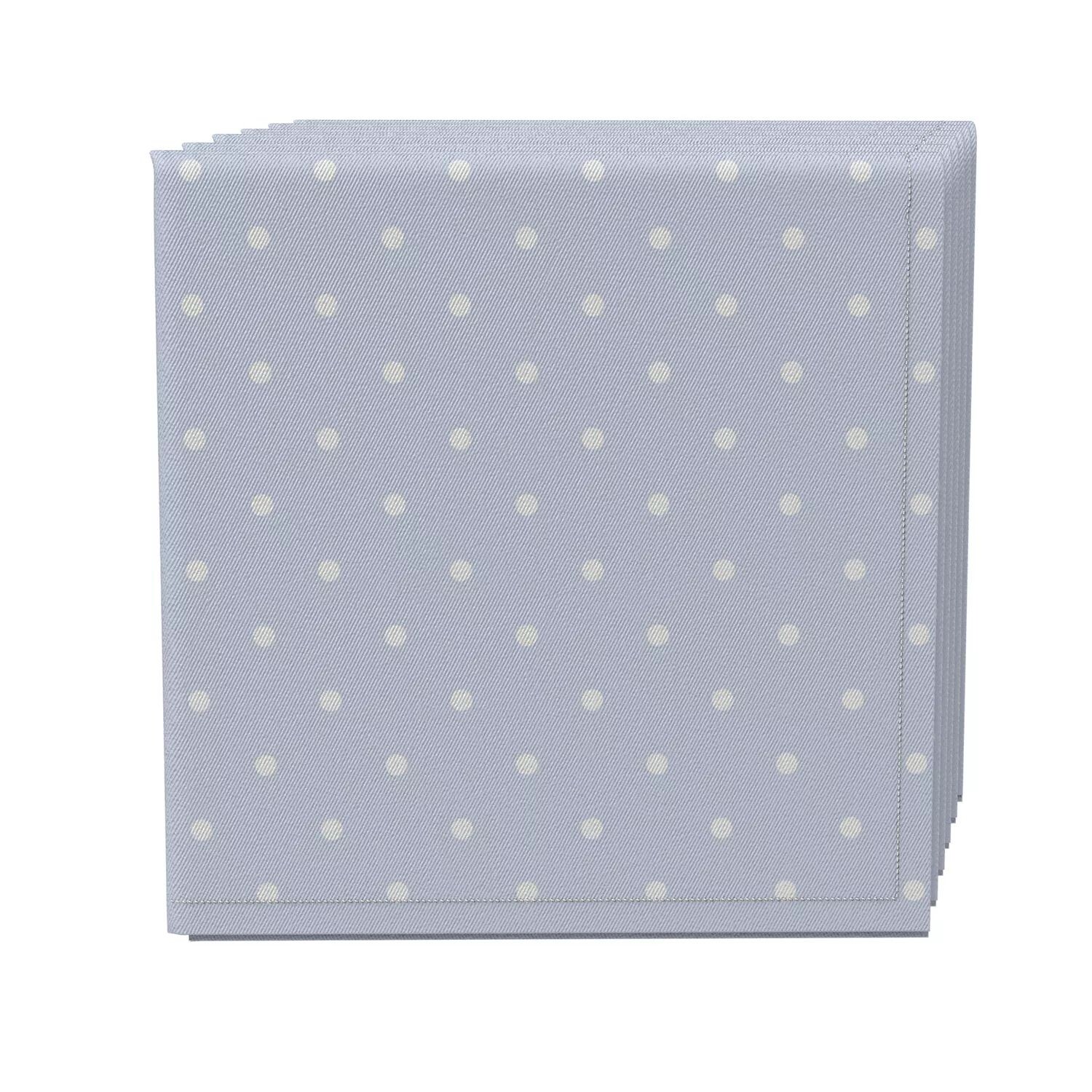 

Набор салфеток из 4 шт., 100% хлопок, 20x20 дюймов, Mini Dots Blue