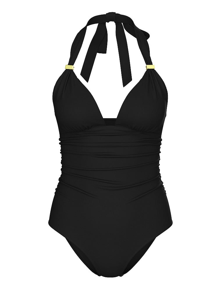 Купальник Harlow Ultimate Smoothing Victoria'S Secret Swim, слитный, черный — фото 4