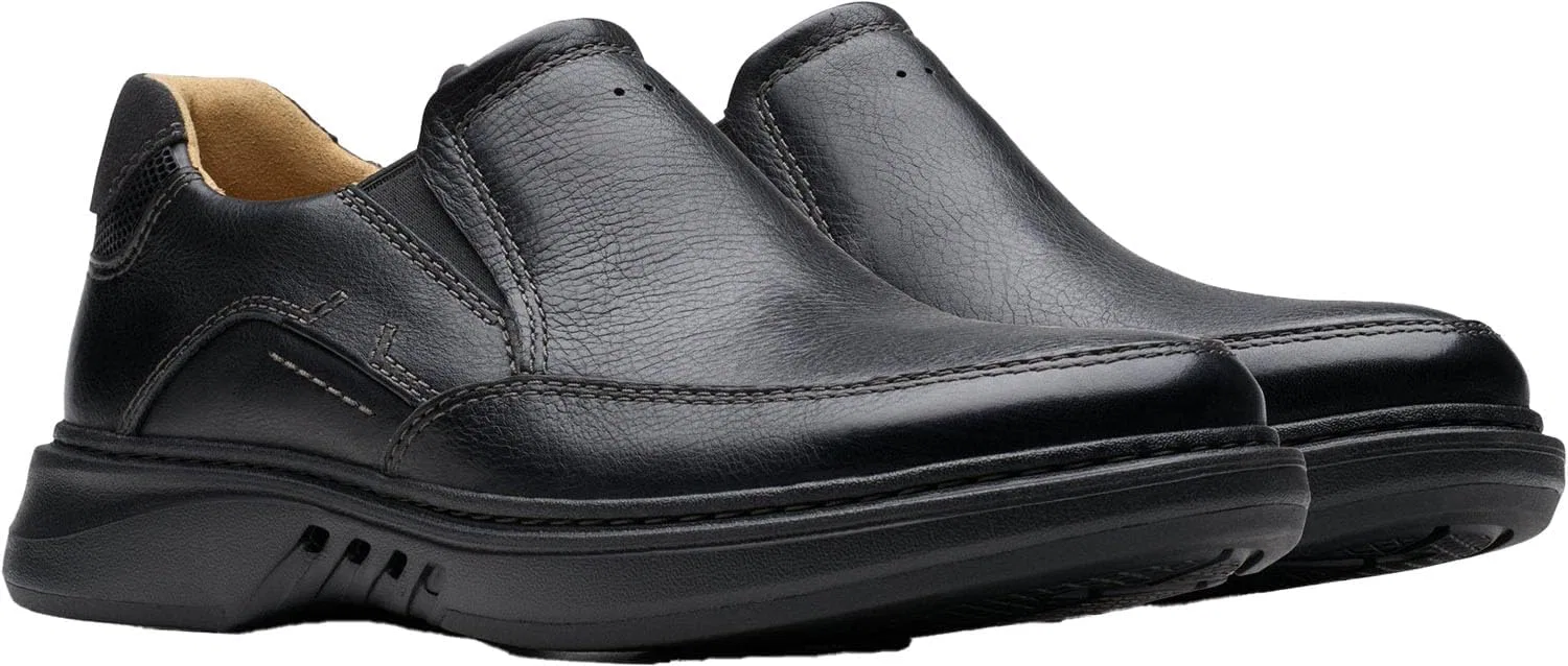 Лоферы Clarks Un Briley Step, черная кожа — фото 4