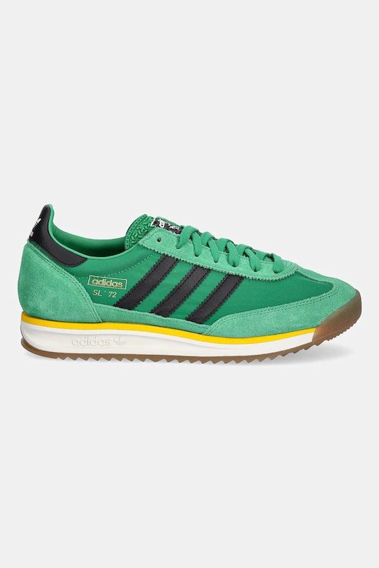 Кроссовки SL 72 RS Adidas Originals, зеленый — фото 2