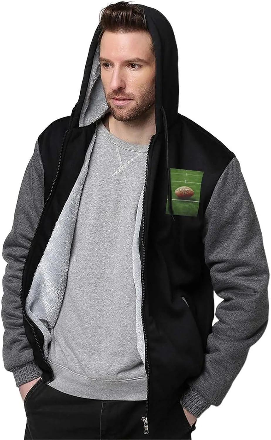 

Толстовка с капюшоном на молнии Heavyweight Fleece HETPLSD