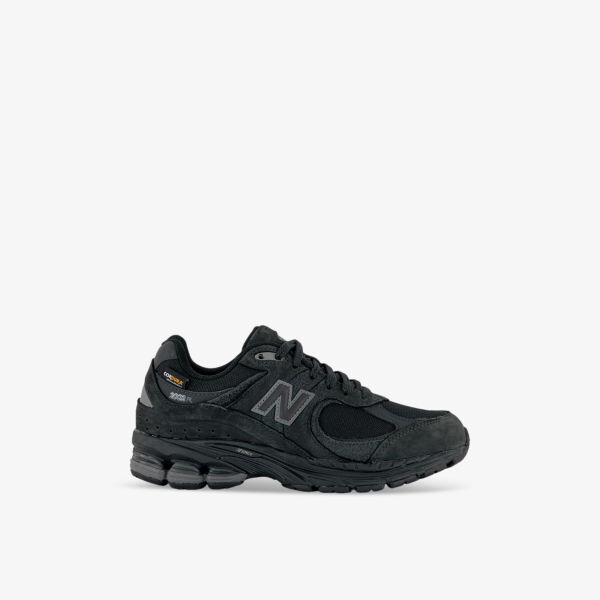 

Низкие кроссовки из замши и сетки 2002 года New Balance, черный