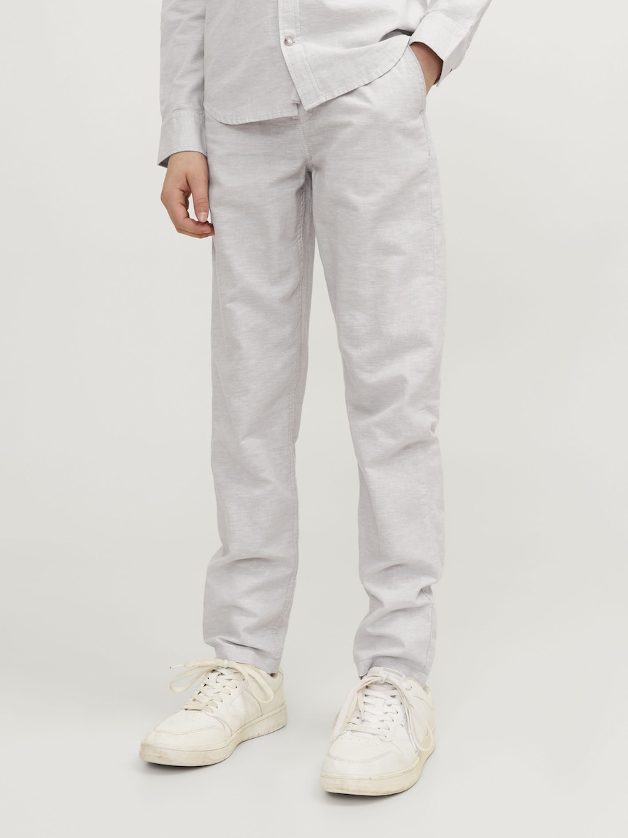 Брюки свободного кроя Jack & Jones Junior JPSTKane JJSummer, бежевый — фото 3