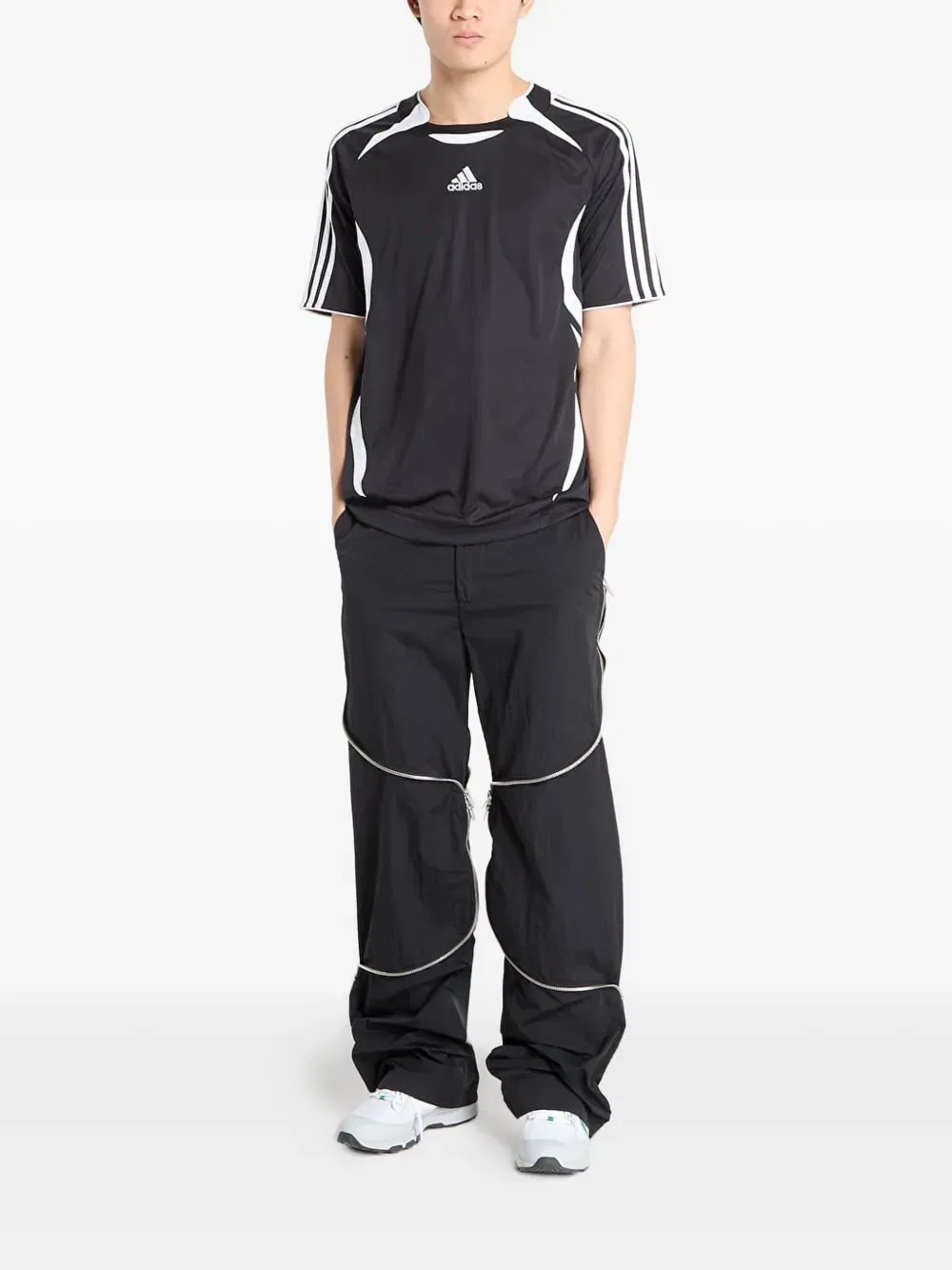 Футболка Teamgeist с короткими рукавами Adidas, черный — фото 2