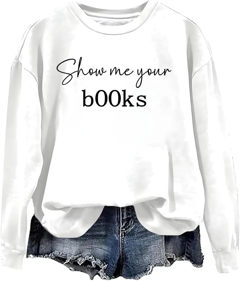 

Свитшот Show Me Your B00ks NACJOM