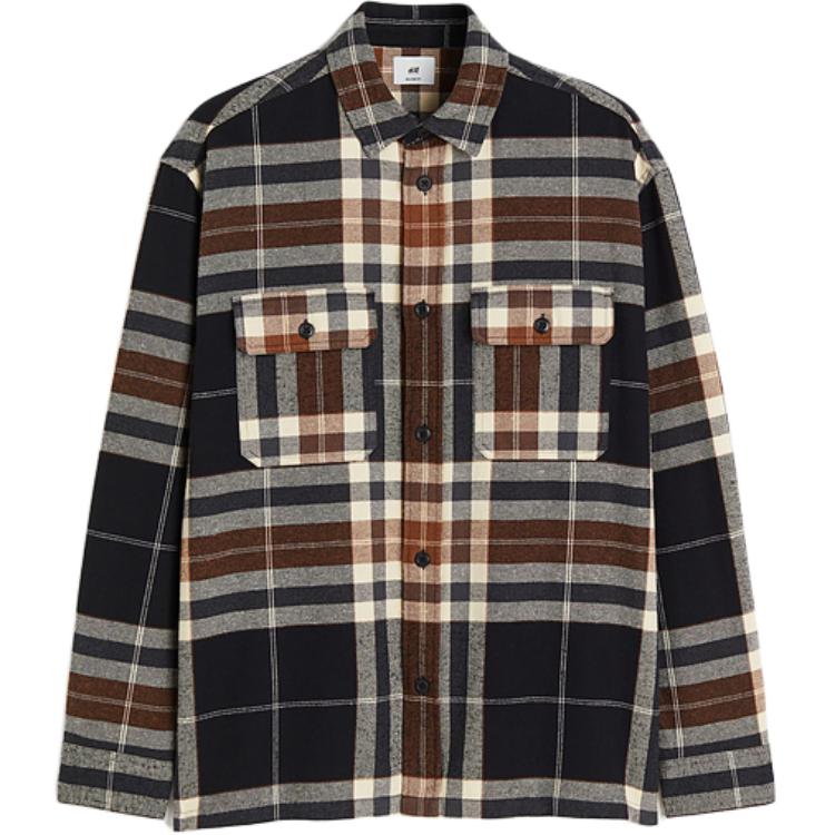 

H&M Рубашка мужская коричневый