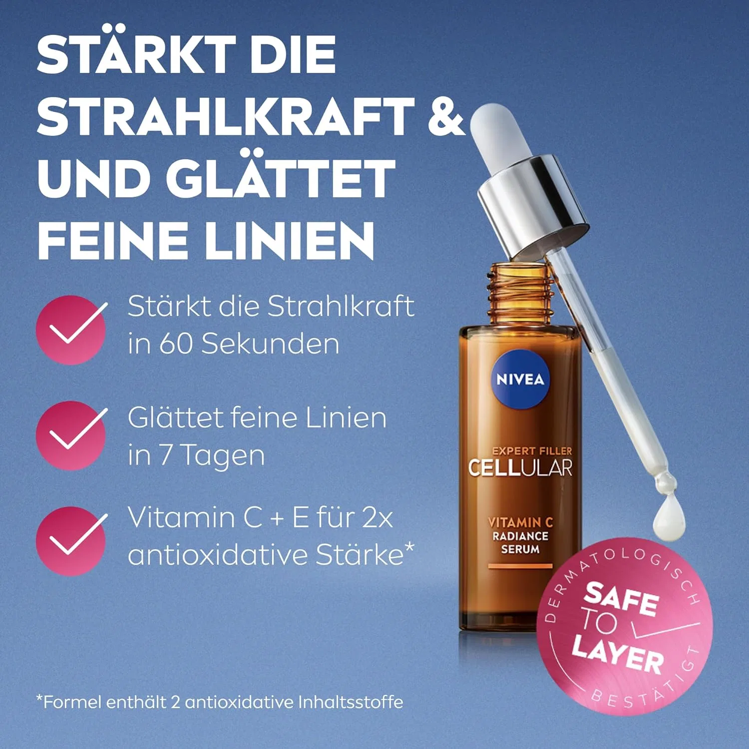 Набор сывороток для лица NIVEA Cellular Skin Boosting Solution Set, 3 x 30 мл Nivea — фото 4