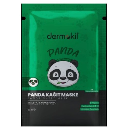 

Тканевая маска для лица Dermokil Panda 20 мл Assorted, Зеленый, Тканевая маска для лица Dermokil Panda 20 мл Assorted