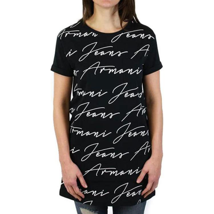 

Футболка женская черная EMPORIO ARMANI