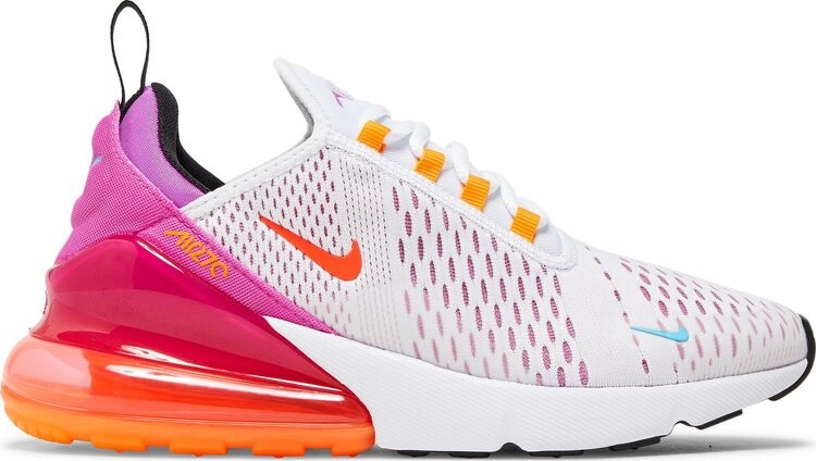 Кроссовки Wmns Air Max 270 'Fuchsia Dream Crimson', белый