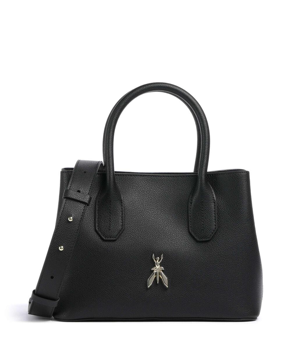 

Сумочка Fly Lizard из зернистой телячьей кожи Patrizia Pepe, черный
