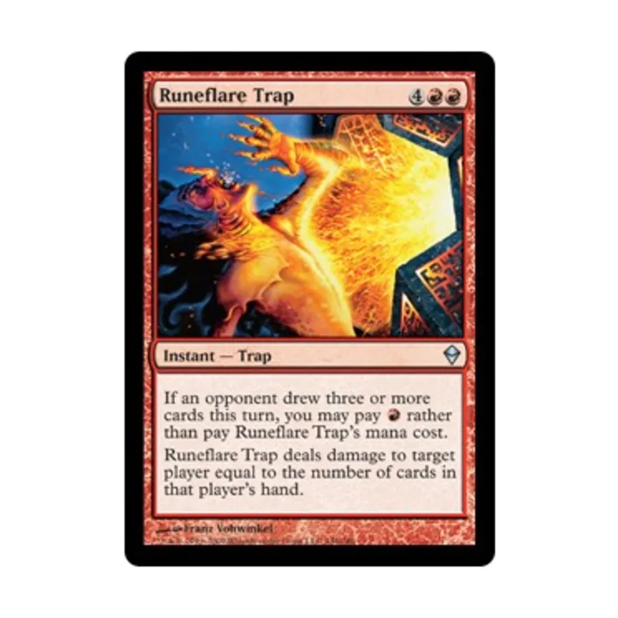 

CCG Ловушка с руническими вспышками (U), MTG - Zendikar