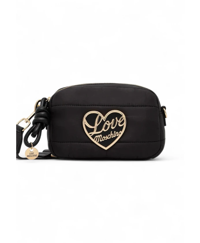 

Маленькая сумка через плечо Love Moschino, черный