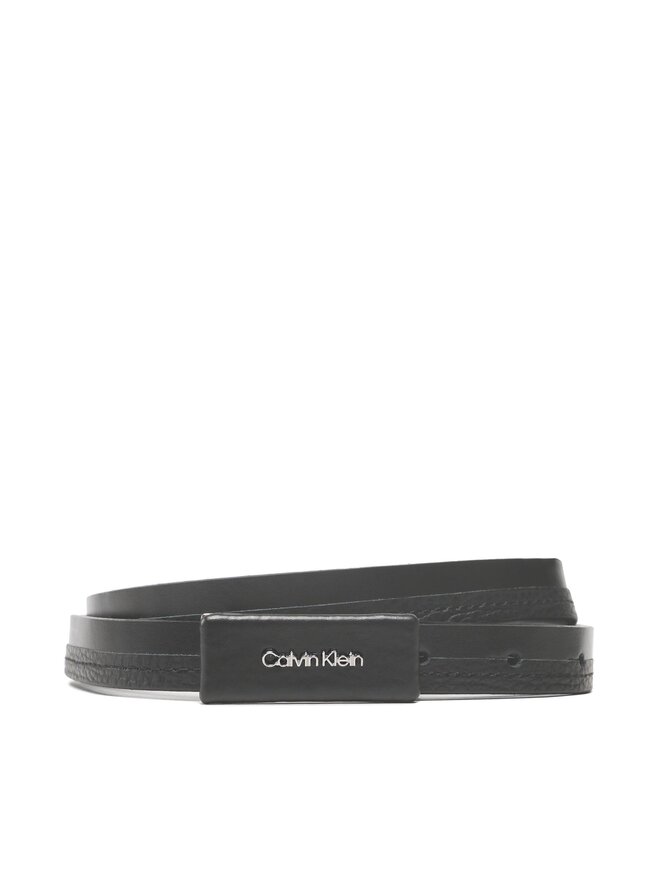 

Ремень Daily Dressed Plaque 2cm Belt Calvin Klein, черный