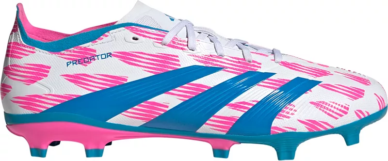 Футбольные бутсы Adidas Predator League FG, белый/синий