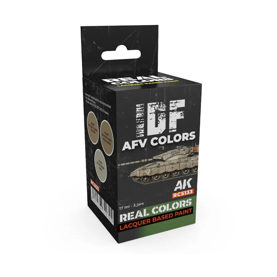 

Цвета ББМ ЦАХАЛа, Paint - Real Color Sets (AK-Interactive)