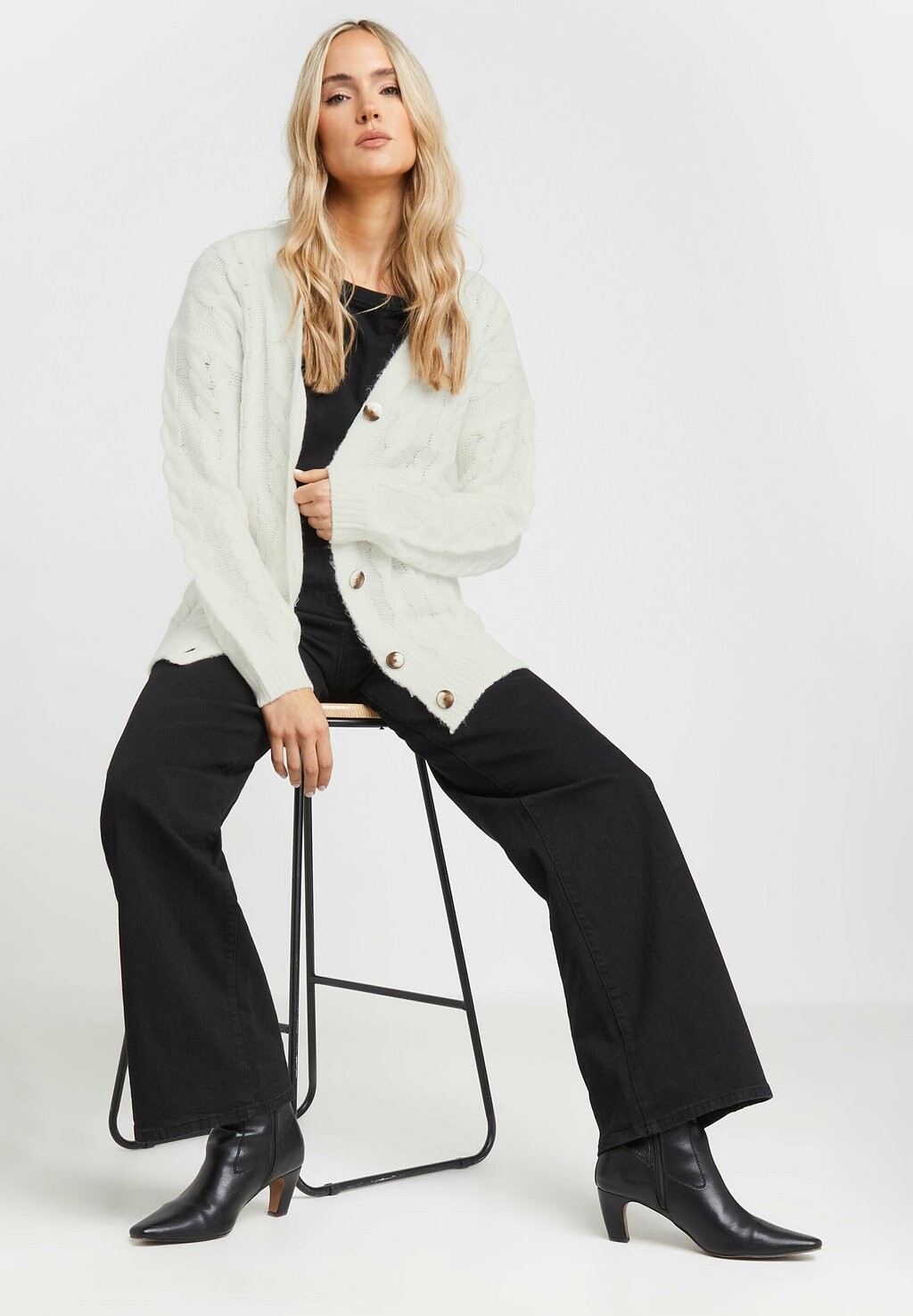 

Кардиган CABLE Long Tall Sally, белый