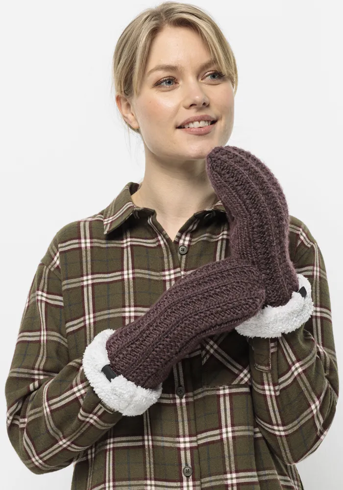 

Трикотажные перчатки Jack Wolfskin "HIGHLOFT KNIT MITTEN W", цвет Boysenberry
