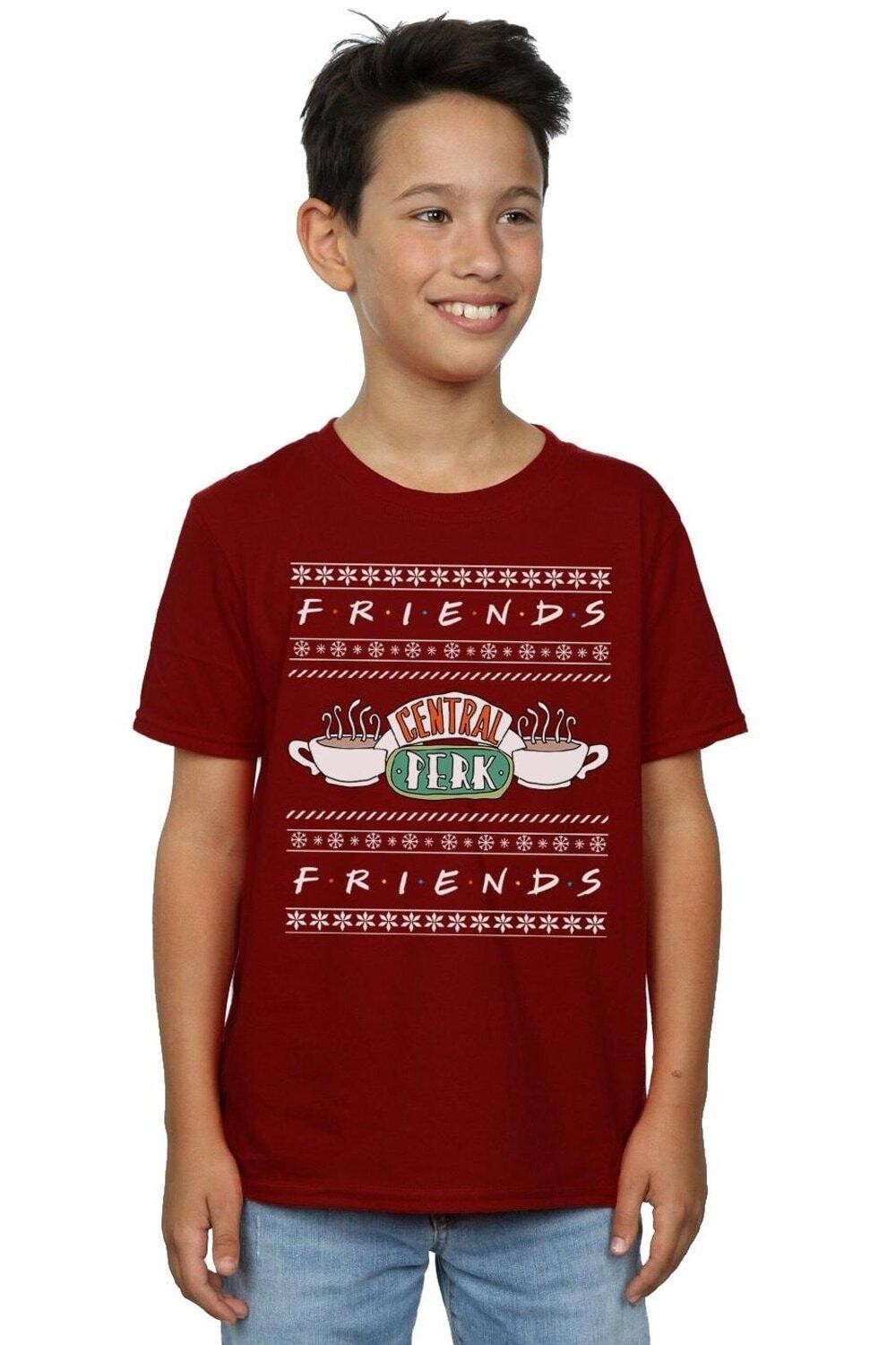 

Футболка Fair Isle Central Perk Friends, красный