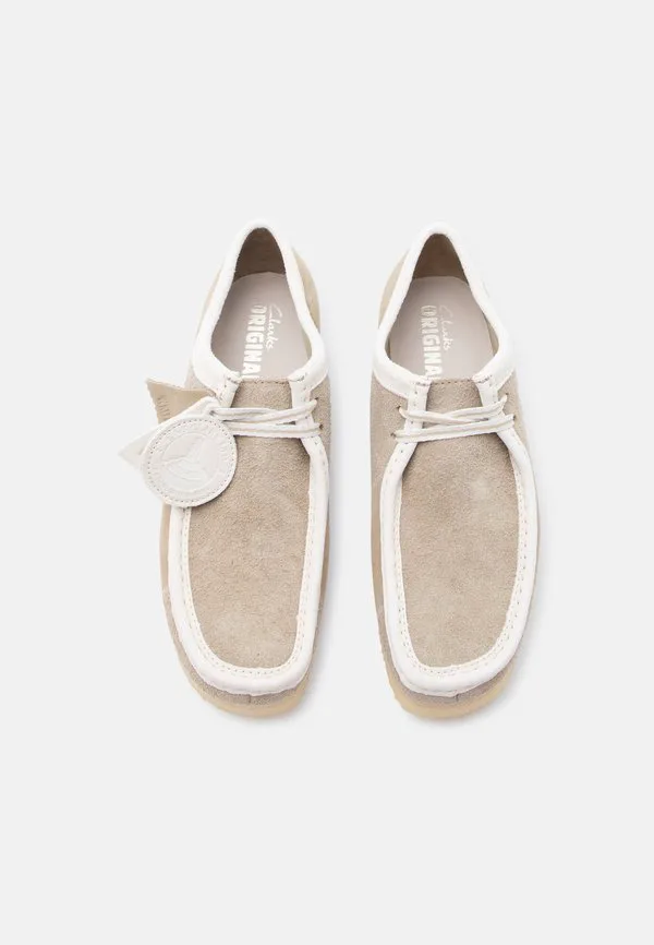 Повседневные кроссовки wallabee на шнуровке Clarks Originals, Maple Stripe — фото 4