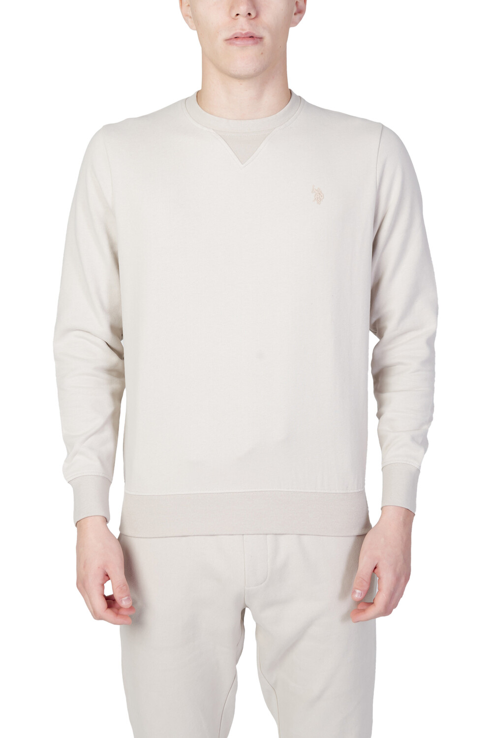 

Джемпер U.S. Polo Assn. трикотажный, бежевый