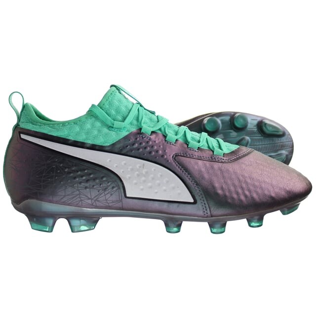 Зеленые мужские футбольные бутсы One 2 ilshift Puma, зеленый — фото 4