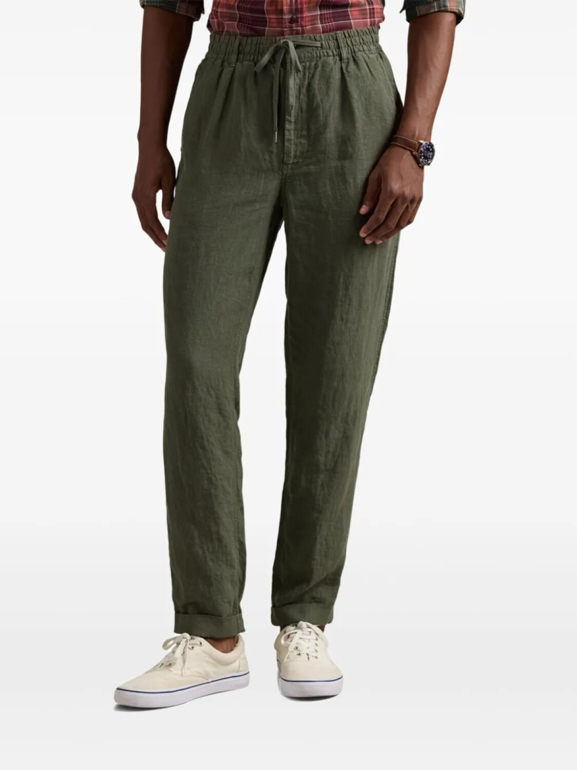 Polo Ralph Lauren брюки чинос Polo Prepster, зеленый — фото 3