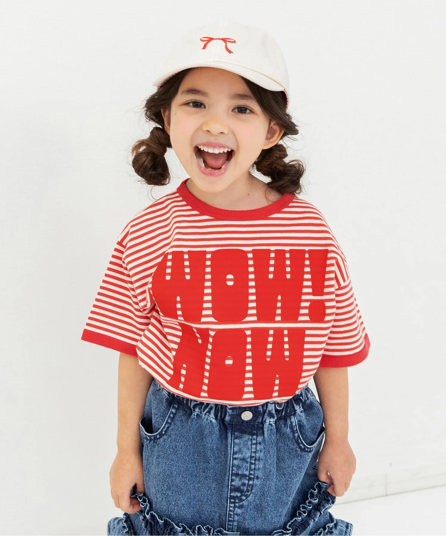 Детская футболка с логотипом BREEZE красная