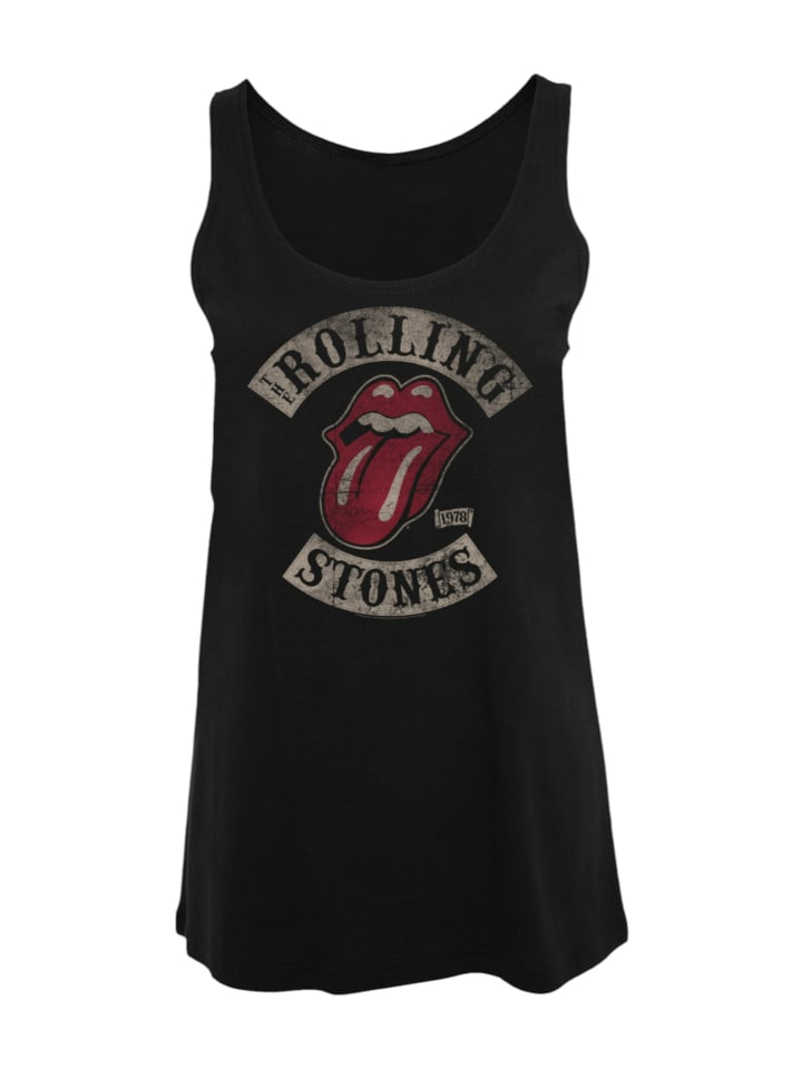 

F4NT4STIC Майка The Rolling Stones Tour '78 Vector, черная
