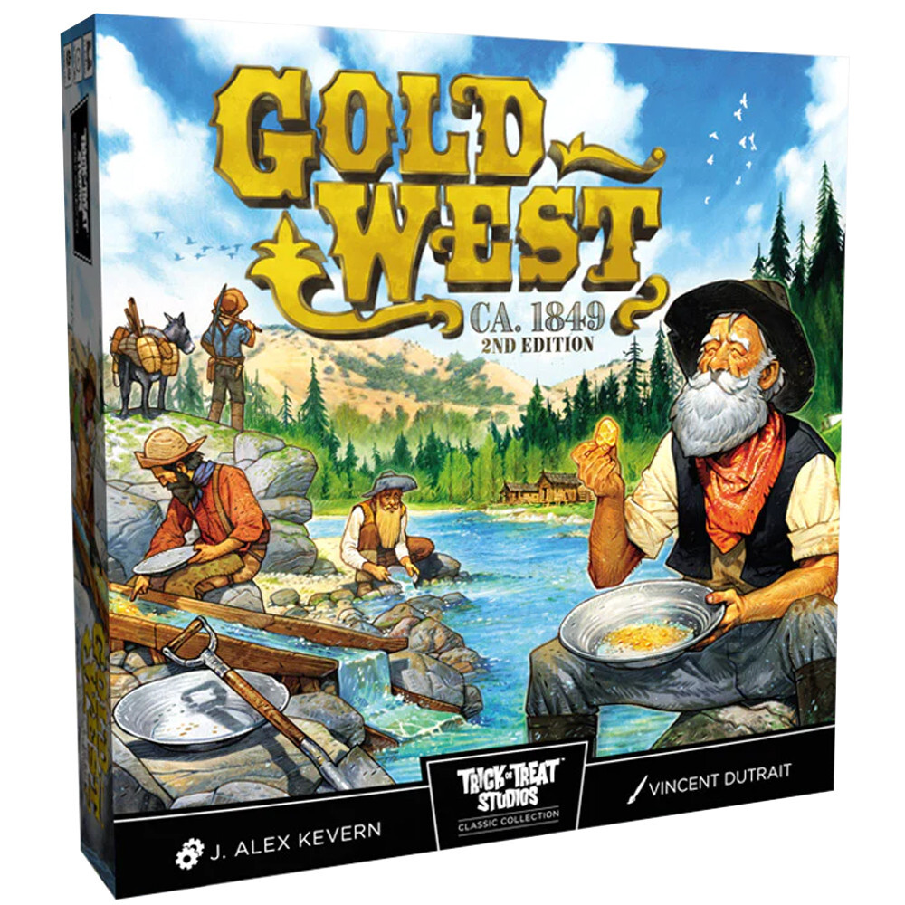 

Настольная игра Trick or Treat Studios Gold West: 2nd Edition
