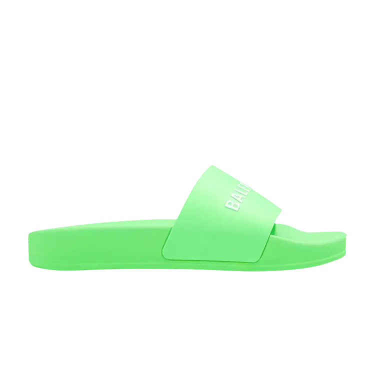 

Кроссовки Balenciaga Pool Slides Kids Neon Green, зеленый